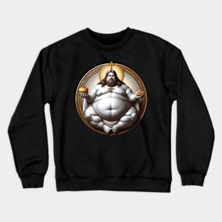 Obese Jesus Crewneck Sweatshirt